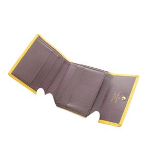 ルイヴィトン LOUIS VUITTON エピ ポルトモネ ビエ カルトクレディ 財布 二つ折り 小銭入れ 黄 イエロー M63489 /AN ■OH レディース