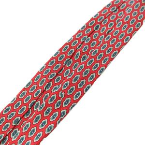 グッチ GUCCI ネクタイ 総柄 レギュラータイ 赤 レッド 緑 グリーン /TK ■OH メンズ