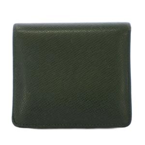 ルイヴィトン LOUIS VUITTON タイガ 財布 二つ折り 緑 /BM ■OH メンズ