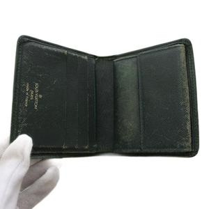ルイヴィトン LOUIS VUITTON タイガ 財布 二つ折り 緑 /BM ■OH メンズ