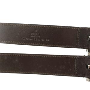 グッチ GUCCI ホースビット ベルト レザー ダークブラウン /YM ■OH レディース