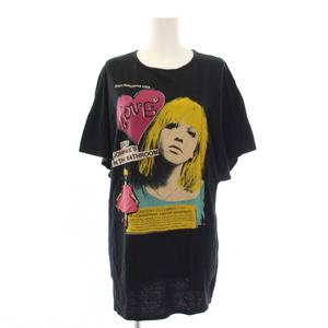 ヒステリックグラマー HYSTERIC GLAMOUR コートニーラブ Tシャツ カットソー プリント 半袖 ドルマンスリーブ F 黒 ブラック 01172CT06 /HN レディース