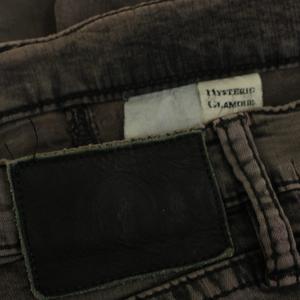 ヒステリックグラマー HYSTERIC GLAMOUR デニム ジーンズ パンツ 茶 スキニー /JP レディース