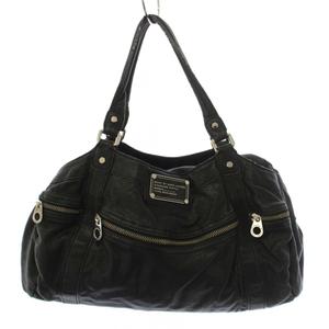 マークバイマークジェイコブス MARC by MARC JACOBS ハンドバッグ レザー 黒 /BM レディース