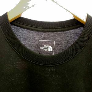 ザノースフェイス THE NORTH FACE Tシャツ S 黒 クルーネック 半袖 ロゴプリント /JP メンズ