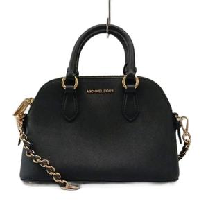 マイケルコース MICHAEL KORS ショルダーバッグ ハンドバッグ 2way レザー 黒 ブラック /AN レディース