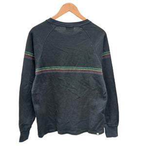 ヒステリックグラマー HYSTERIC GLAMOUR RAINBOW PANDA刺繍 ビッグTシャツ カットソー ロンT F 黒 ブラック 長袖 01183CL03 /YM レディース
