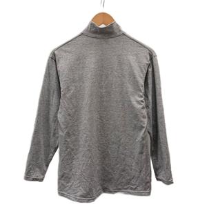 ザノースフェイス THE NORTH FACE Tシャツ カットソー 長袖 ハーフジップ ロゴ L グレー NU65300 /AN メンズ