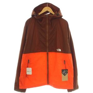 未使用品 ザノースフェイス THE NORTH FACE コンパクトジャケット マウンテンパーカー ナイロン ジャケット XXL 茶 オレンジ NP71830 /☆G メンズ