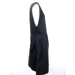 マーガレットハウエル MHL. ワンピース ノースリーブ ロング 2 黒 /YH