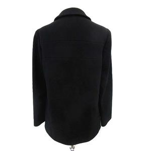 MIU MIU ミュウミュウ　38サイズ黒 ウールコート 美品】miu miu ミュウミュウ ブラック チェスターコート 38 - メルカリ