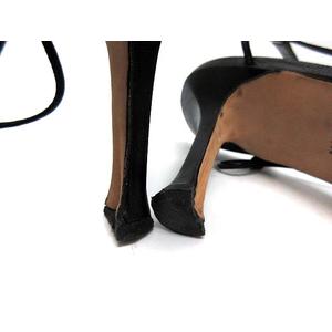 マノロブラニク MANOLO BLAHNIK サンダル ミュール レース 