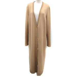 ジバンシィ GIVENCHY ロングカーディガン ニット 長袖 M ベージュ /EK  