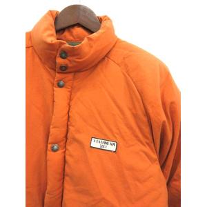 アベイシングエイプ A BATHING APE ダウンジャケット L オレンジ /EK