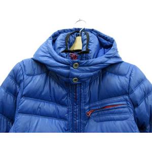 ディーゼル DIESEL ダウンジャケット フード XL 青 /EK ○D レディース