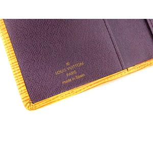 ルイヴィトン LOUIS VUITTON 手帳カバー エピ アジェンダ ポッシュ  