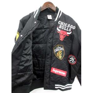 シュプリーム ナイキ NBA チームズ ウォーム‐アップ ジャケット \"ブラック 最終価格】Supreme NIKE NBA ウォームアップジャケット Supreme×NIKE