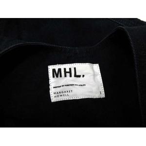 マーガレットハウエル MHL. ジャンパースカート ひざ丈 デニム 1 
