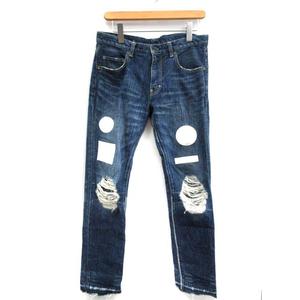 ナンバーナイン NUMBER (N)INE デニム パンツ ジーンズ GIVE PEACE A  