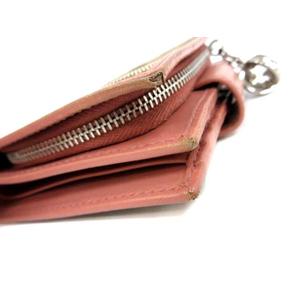 グッチ GUCCI 財布 二つ折り GGキャンバス 茶 ピンク /YH