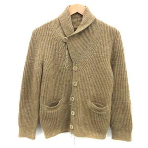 ナンバーナイン NUMBER (N)INE カーディガン ニット 長袖 2 茶 /EK