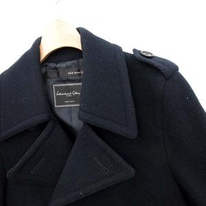 ペルバッコ PER BACCO ビームス BEAMS Pコート ピーコート 44 紺 /YM 