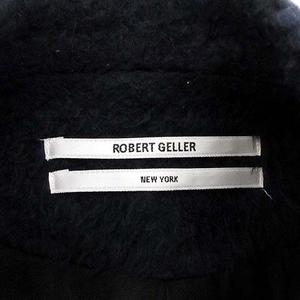 ロバートゲラー ROBERT GELLER コート ノーカラー ロング ウール混 46 