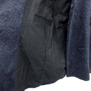 ロバートゲラー ROBERT GELLER コート ノーカラー ロング ウール混 46 