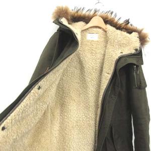 ステュディオス STUDIOUS モッズコート ラクーンファー ボアライナー 1