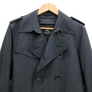 希少 ダウンライナー バーバリーブラックレーベル   トレンチコート  ネイビー バーバリーブラックレーベル BURBERRY BLACK LABEL トレンチコート