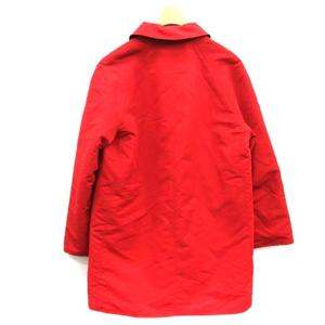 アクアスキュータム リバーシブル ステンカラーコート アクアスキュータム ステンカラーコート 比翼仕様 シルク混 ロング丈