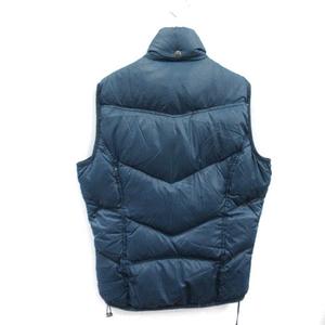 ディーゼル DIESEL ダウンベスト ジップアップ S 青 ブルー /NT14