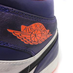 ナイキ NIKE AIR JORDAN スニーカー ハイカット 27 白 紫