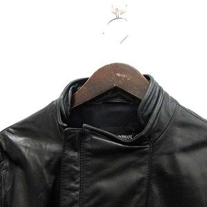 エンポリオアルマーニ EMPORIO ARMANI ライダース ジャケット 革ジャン