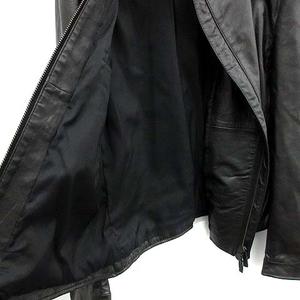 エンポリオアルマーニ EMPORIO ARMANI ライダース ジャケット 革ジャン