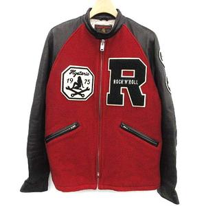 ヒステリックグラマー HYSTERIC GLAMOUR ジャケット 中綿 レザー 切替 