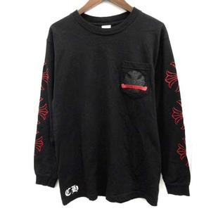 Chrome Hearts 長袖カットソー CHROME HEARTS クロムハーツ Y NOT CROSS PTCHS THERMAL CREW L/S TEE