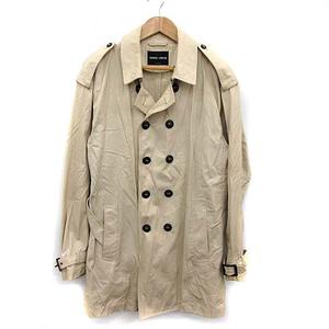 Giorgio Armani ベージュ トレンチコート サイズ50 Giorgio Armani ベージュ トレンチコート サイズ50 1990's
