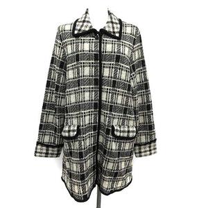 クリスチャンディオール Christian Dior ステンカラーコート ニット 
