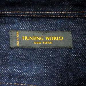 ハンティングワールド HUNTING WORLD デニムジャケット ブルゾン 44