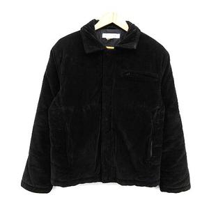 COMME des GARÇONS SHIRT ベロア中綿ブルゾン S ブラック コムデギャルソンシャツ COMME des GARCONS SHIRT ジャケット 中綿