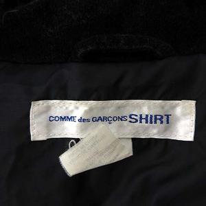COMME des GARÇONS SHIRT ベロア中綿ブルゾン S ブラック s-blackcdg_aw25-27.jpg?