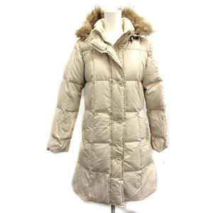 エーグル Aigle ダウンコート ロング フード ラクーンファー S ベージュ Mf28 D レディース 081 ベクトルパーク エーグル Aigle ダウンコート ロング フード ラクーンファー S ベージュ Mf28 D レディース 081 ベクトルパーク