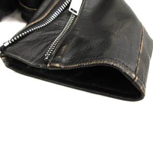 新品タグ箱付　イヴサンローラン　ダレスバッグ　レザー　黒　A4　デッドストック⭕️ SAINT LAURENT サンローラン 455923 Y5QD1 L17 ヴィンテージ加工