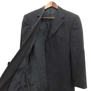 【美品】ヴェルサーチ クラシック スーツ セット 黒 総柄 ジャケット パンツ ヴェルサーチクラシック ヴェルサーチェ VERSACE CLASSIC スーツ