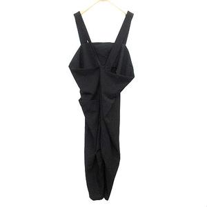 ヨウジヤマモト　LIMI feu ブラック サロペット LIMI feu yohji yamamoto サロペット（LC-P14-205） | LA