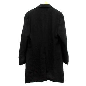 グッチ GUCCI チェスターコート ウール 46R 黒 ブラック /TK メンズ