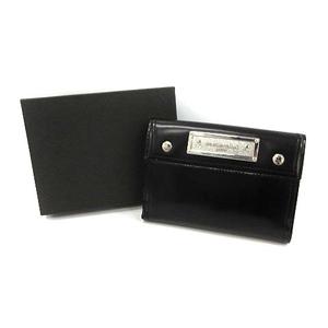 mastermind JAPAN ブラックレザー 二つ折り財布