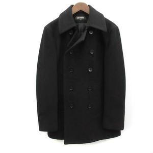 イネドオム INED HOMME ピーコート Pコート ロング ウール 2 黒