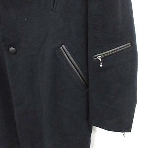 ☆CYDER HOUSE/サイダーハウス ウール ボタン シャツ/XL 3点セット /080 サイダーハウス CYDERHOUSE チェスターコート ロング ウール 襟レザー